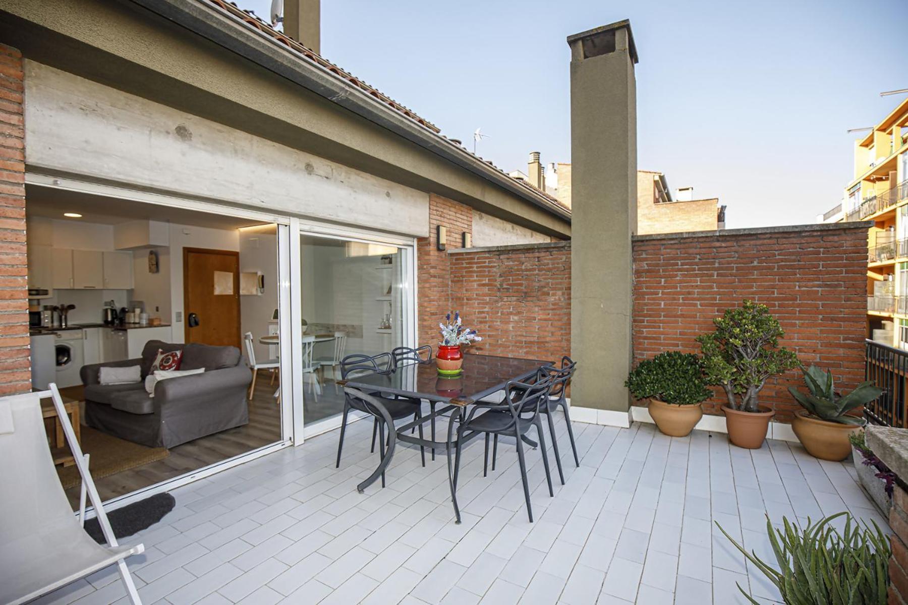 Apartamento Con Gran Terraza En Girona Ngoại thất bức ảnh